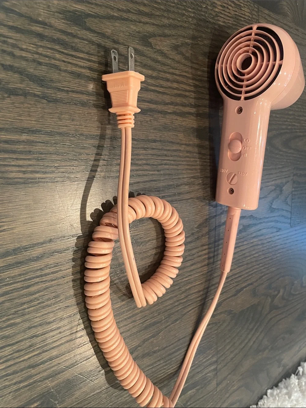 Conair High Energy 1250 Compact Travel Hair Dryer — Pink